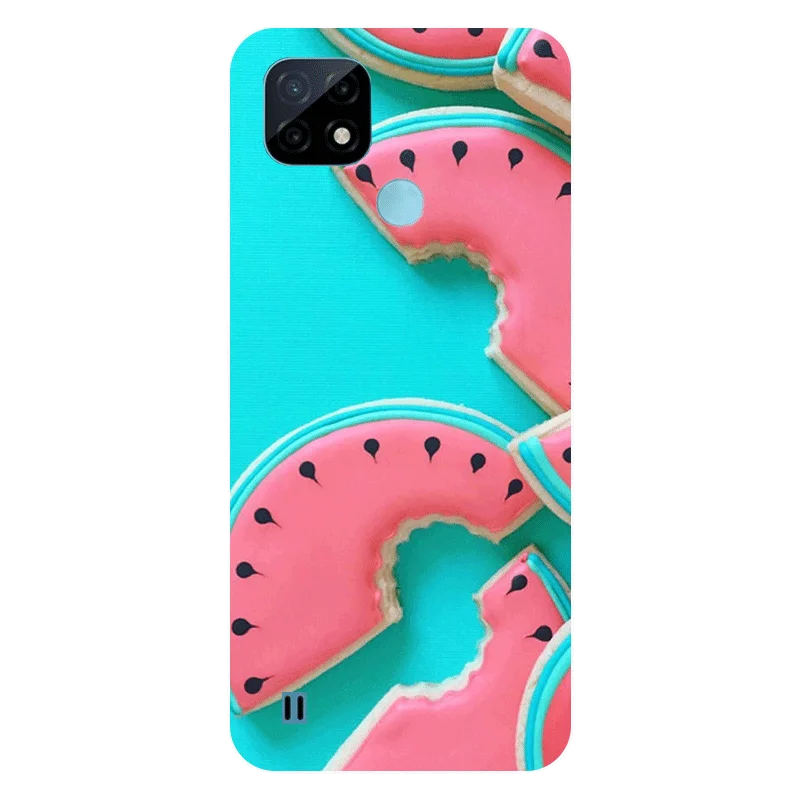 

For Realme C21 Case Cover Bumper On For OPPO Realme C21 TPU Soft Silicone Back Cover Case Realme C21 C 21 C11 2021 Coque Fundas