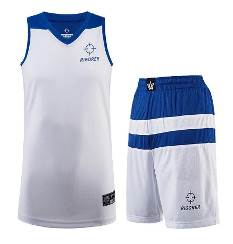 Высококачественная Мужская баскетбольная майка сетчатый баскетбольный костюм