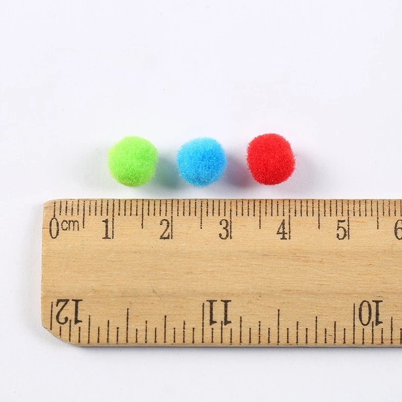 Миниатюрные помпоны 8 30 мм мягкие пушистые плюшевые товары для рукоделия сделай