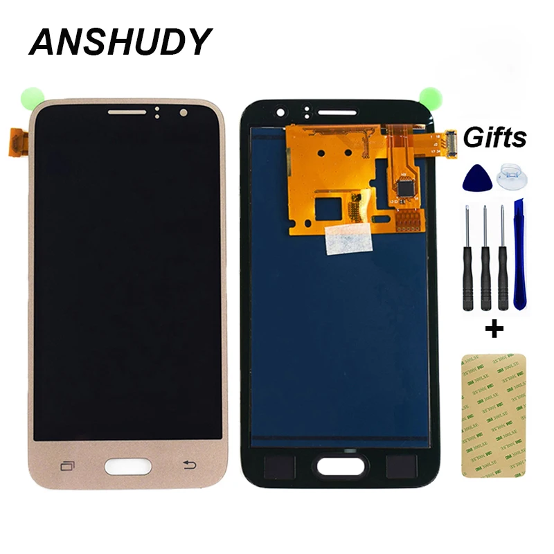 Регулируемый для samsung Galaxy J1 J120F J120H J120M J120 ЖК-дисплей Панель модуль+ сенсорный экран дигитайзер сенсор в сборе