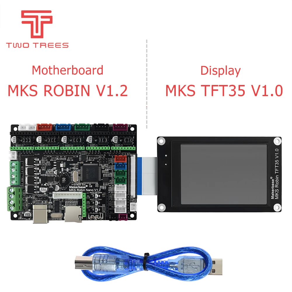 3D принтер STM32 MKS Robin Nano board V1.2 аппаратное обеспечение с открытым исходным кодом