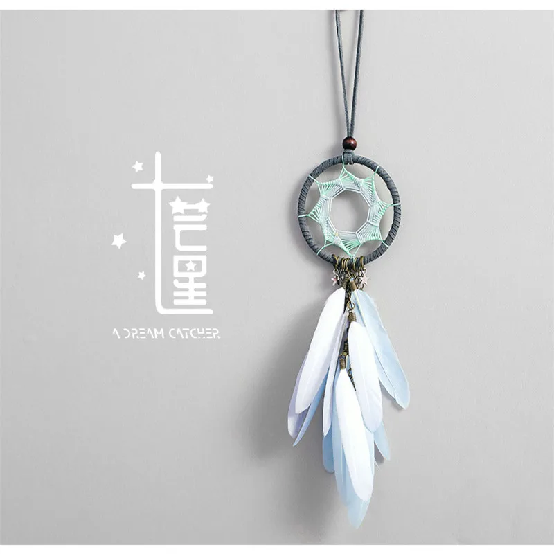 

DIY Handmade Feathers Dream Catcher Bohemian Wall Decor Dream Catchers Hanging Home Decoration Accessories Dream Catcher