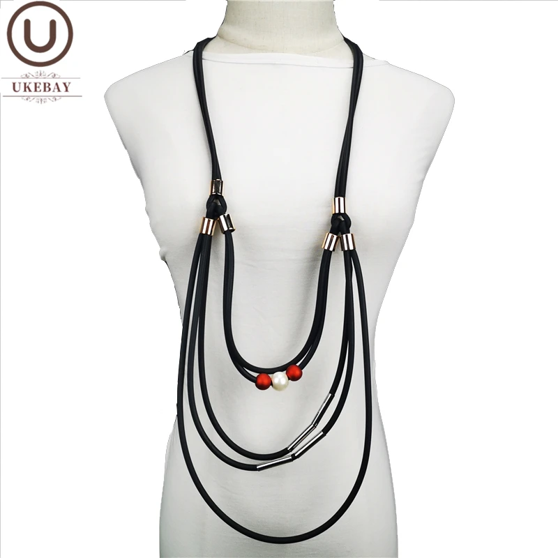 UKEBAY новинка ожерелья с подвеской сплав аксессуары жемчужные украшения женское