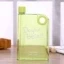 Light green Креативная Новая мода A5 Кольцо Прозрачный чайник наружная портативная книга Бутылка чайник пластиковая фляжка на бедро плоский чайник для ноутбука - Цвет: Light green