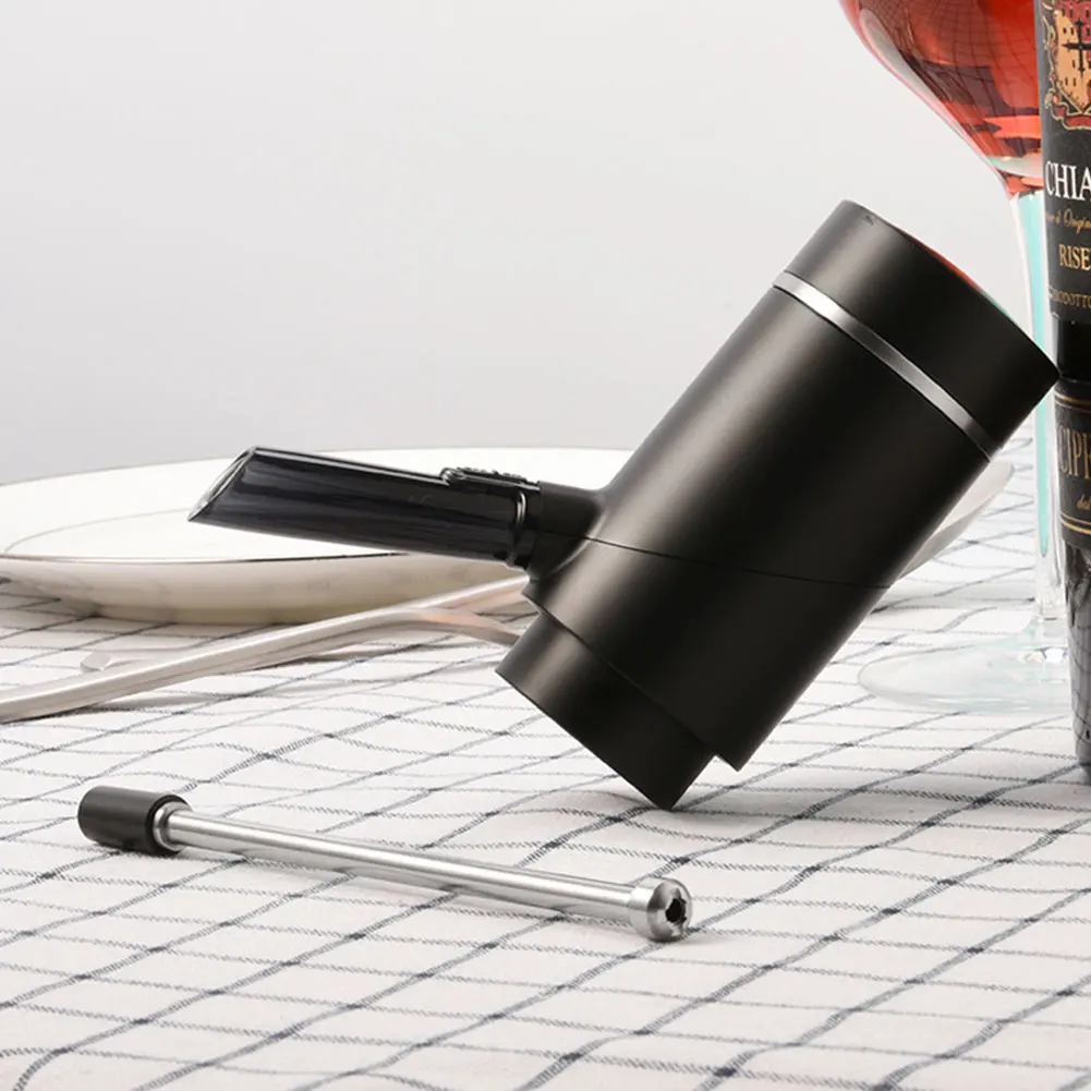 

Easy Install Home One Touch Oxidizer Barware USB Rechargeable Electric Wine Aerator Multi Smart Automatic Filter Extension Tube