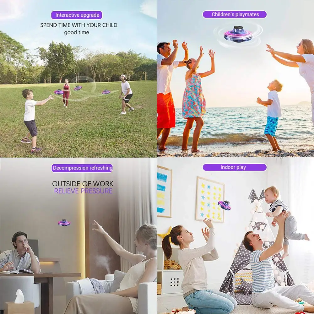 Flynova Дрон мини НЛО свободный путь качели Творческий декомпрессии самолета