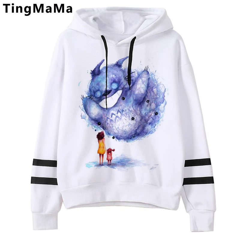 

Totoro Studio Ghibli Miyazaki Hayao hoodies women grunge graphic printed plus size female clothing hoddies plus size