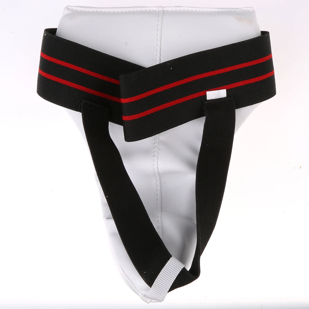 2xGroin Guard мужские каратэ Groin Protector MMA Cup Cricket Box Jockstrap Part Guards для спорта на открытом