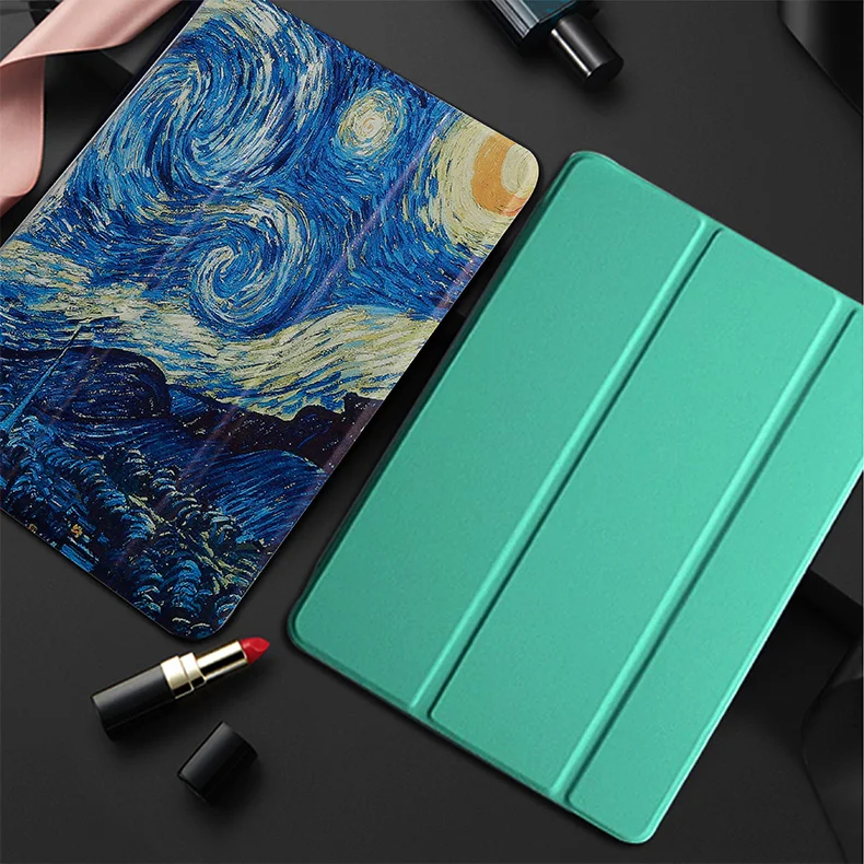 Для iPad Air 1 2 9,7 чехол из искусственной кожи Стенд Fundas для Air 3 10,5 дюймов(3rd Gen) A1474 A1566 Авто спящий умный чехол-книжка