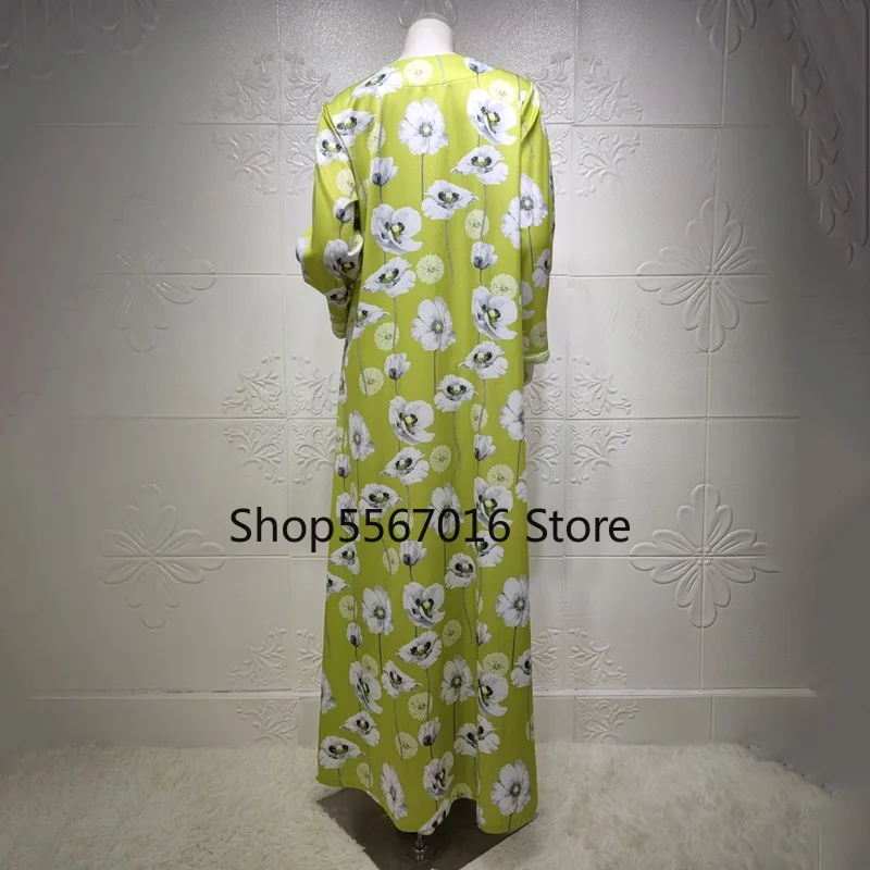 Abayas для женщин Дубай мусульманская Свадебная вечеринка Длинные платья богемный