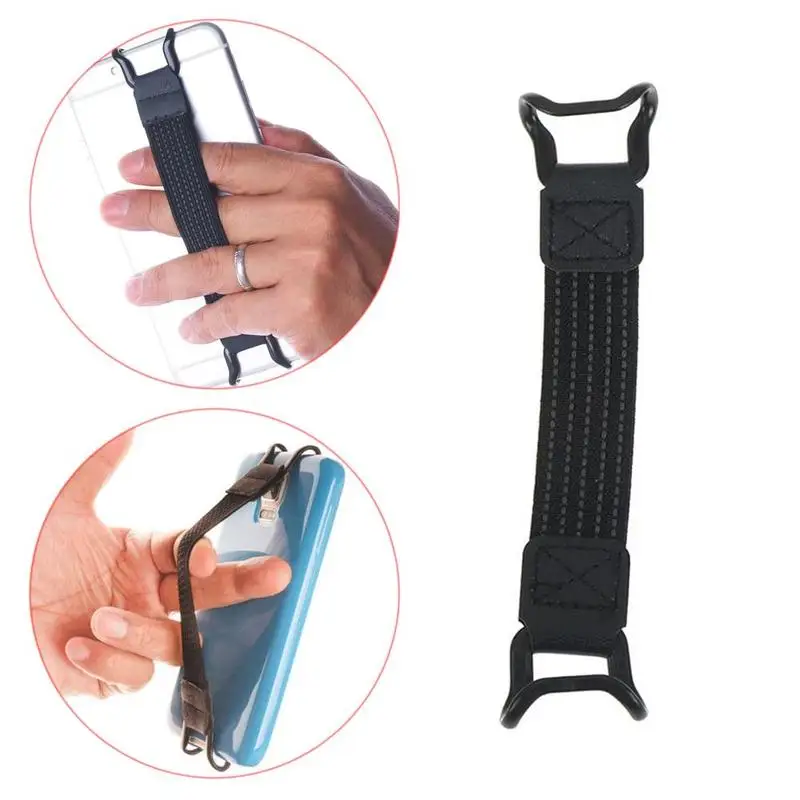 Mobile Phone Tablet Universal Elastic Strap One-Hand Strap Buckle Shatter-Resistant Anti-Fall Operator