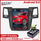 Вертикальный Автомобильный GPS-навигатор в стиле Tesla Android 9,0 для TOYOTA FortunerHILUX Revo 2005-2014 год, автомобильный или ручной AC автомобильный радиоприемник