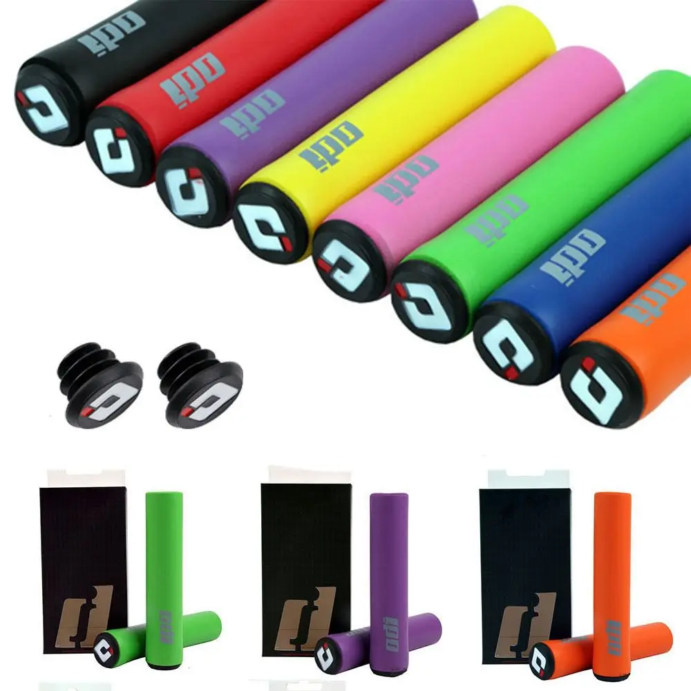 

MTB Ultra-light Antiskid Bike Parts Accessories Plastic End Plugs Bicycle Silica Gel Handlebar Grip Handle Bar Grips