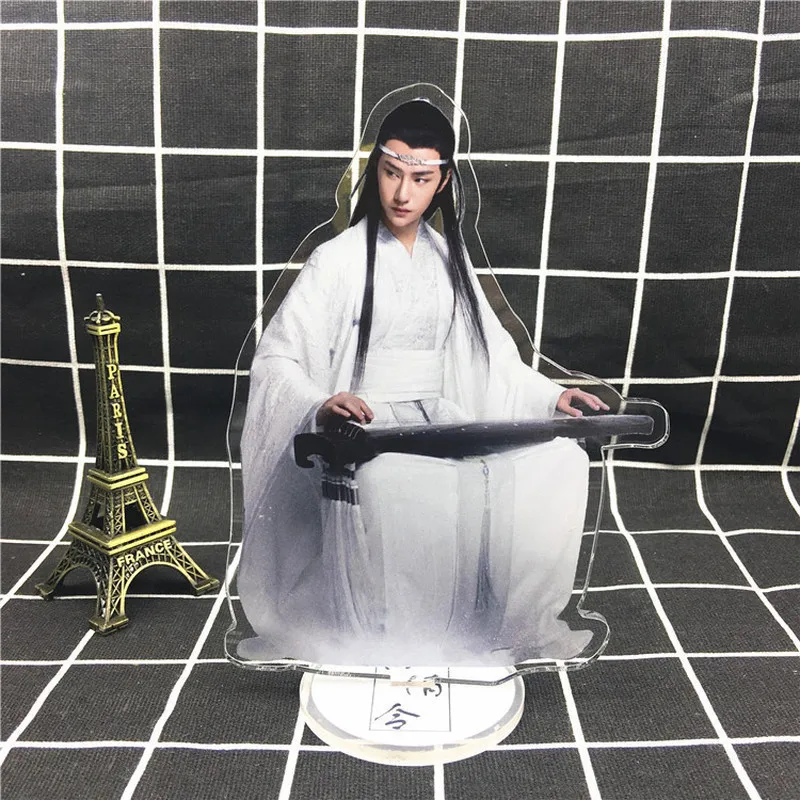Grandmaster of Demonic Cultivation брелок untamed Lan Wangji Wei Wuxian акриловое кольцо для ключей mo dao zu shi брелок llaveros