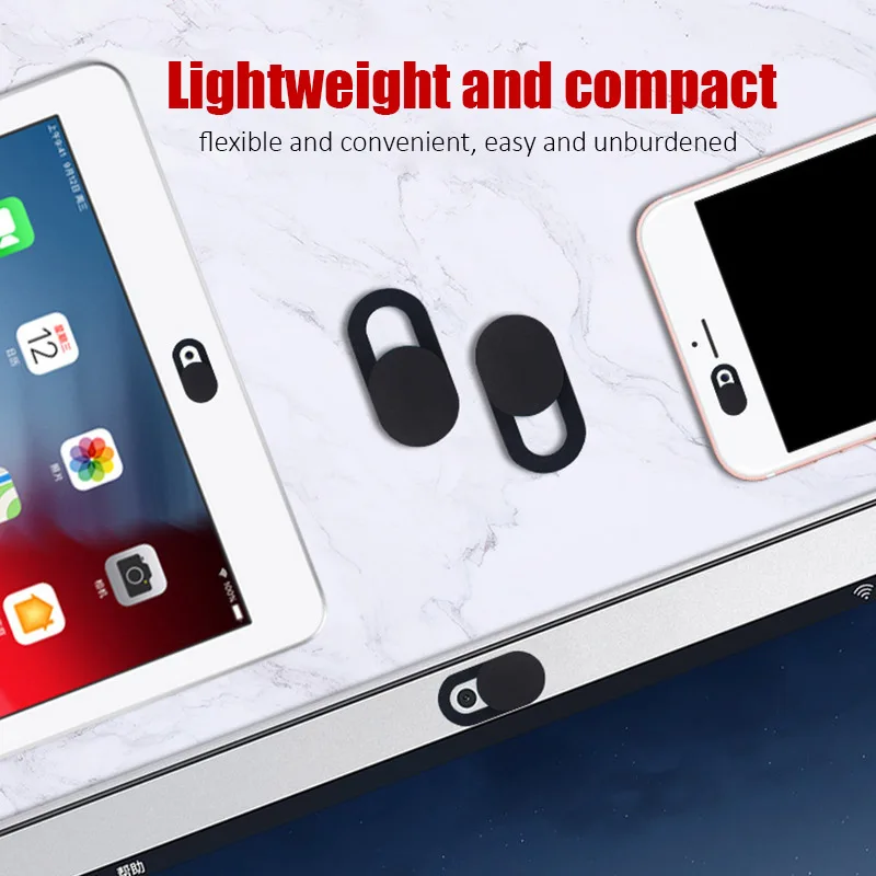 6/12/24PCS Plastic Webcam Cover Phone Lens Stickers for Apple iPhone Samsung Xiaomi Privacy Slider Camera Laptop | Мобильные
