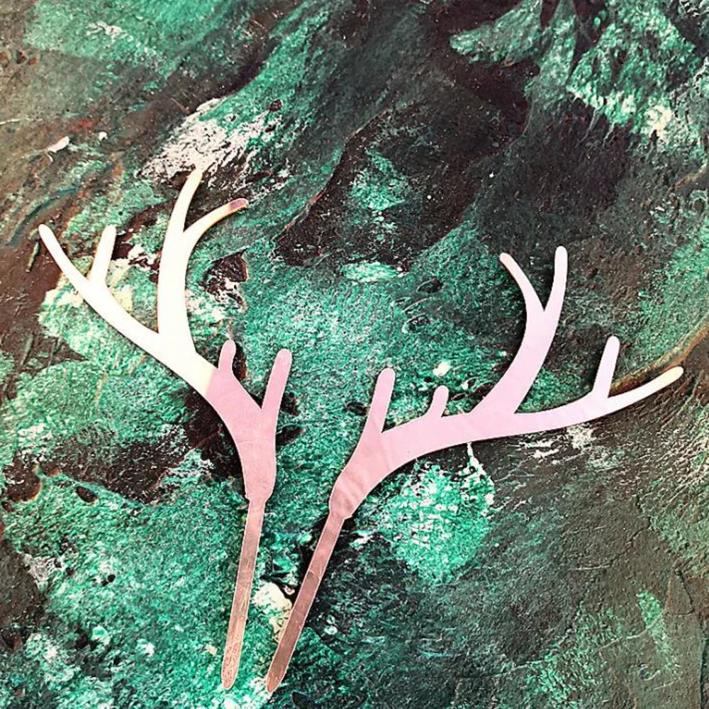 

Adornos Pastel De Acrlico Para Decoracin De Pastel De Fiesta SN3660, 100 Juegos, Feliz Navidad, Dorado, Plateado, Ciervo, Asta