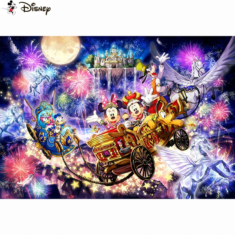 

Алмазная живопись «сделай сам» Disney 5D, вышивка крестиком «мультяшный Микки Маус», домашний декор, полное Алмазная вышивка с инкрустацией стр...