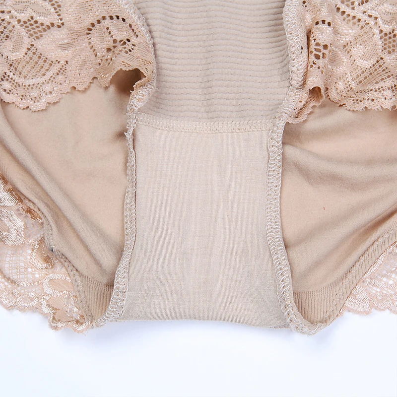 Кружевное соблазнительное нижнее белье с высокой талией утягивающее для талии и