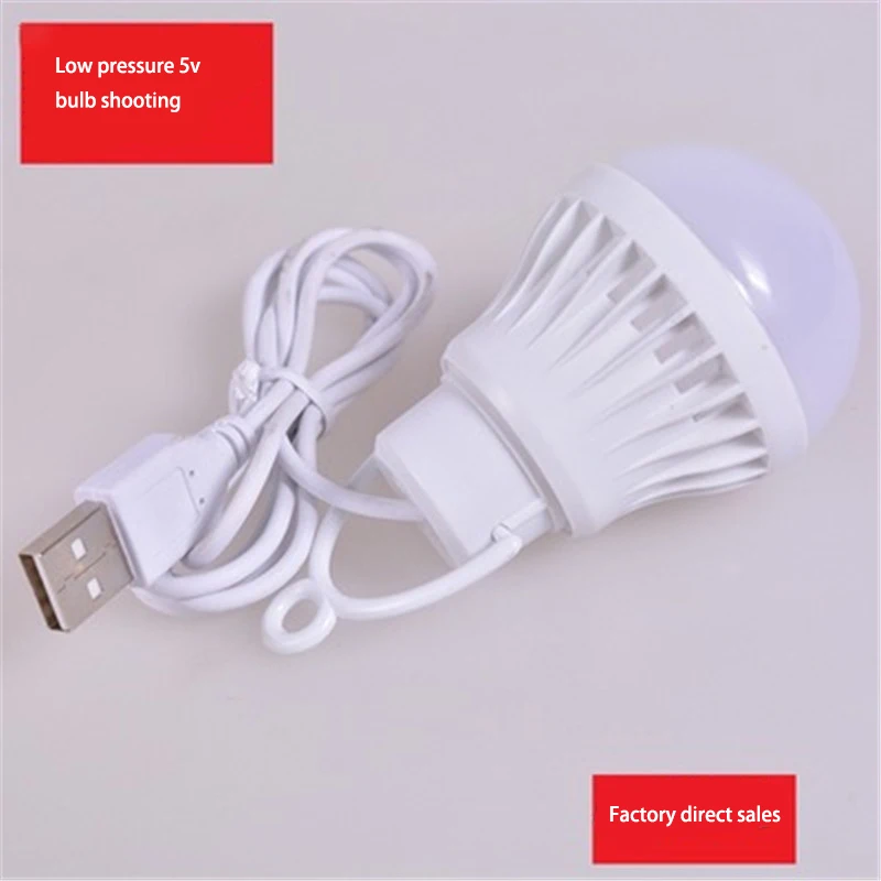 Разноцветные ПВХ 5 Вт лампочка USB свет портативный светодиодный светильник для похода кемпинга палатки путешествия работы с power Bank ноутбук