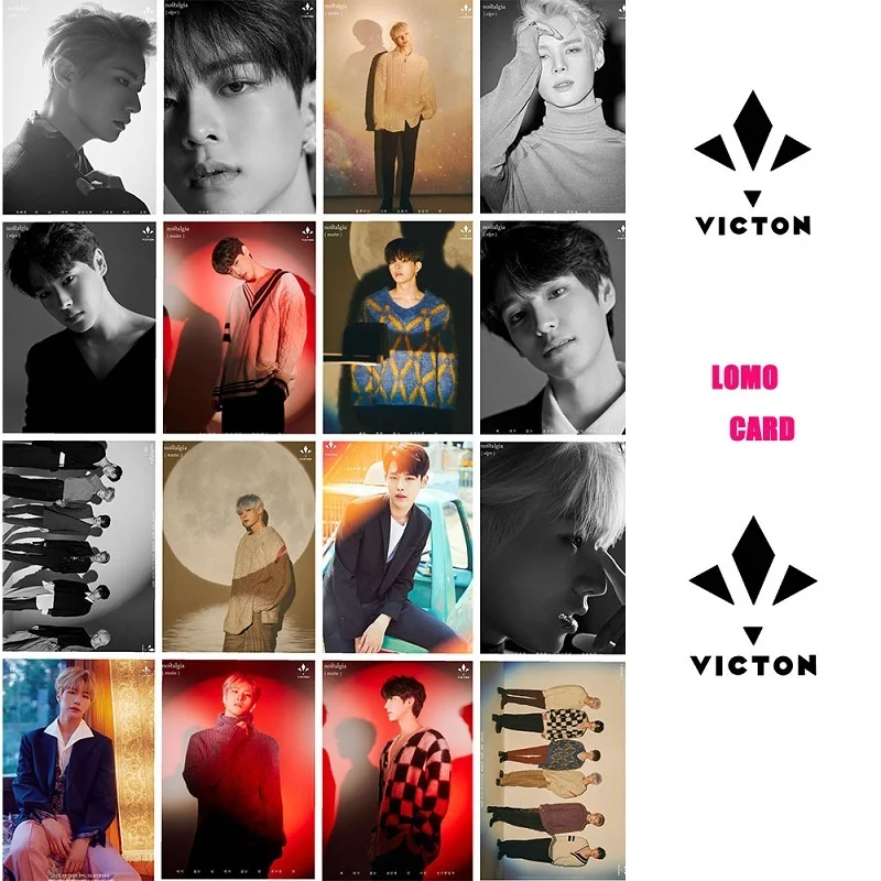 

KPOP VICTON 5th Mini Series Nostalgia Official Same Type Of Photo Card LOMO Card Photo Album Star Peripherals