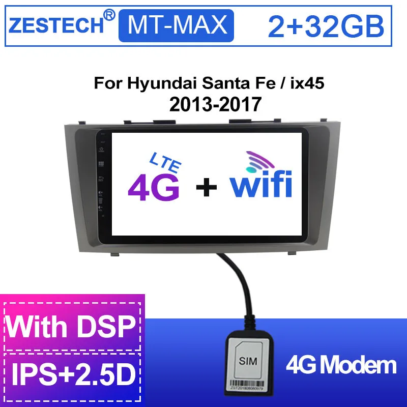 Автомагнитола ZESTECH 2 din с GPS для Toyota Camry 40 2007 2008 2009 2010 головное устройство стерео dvd