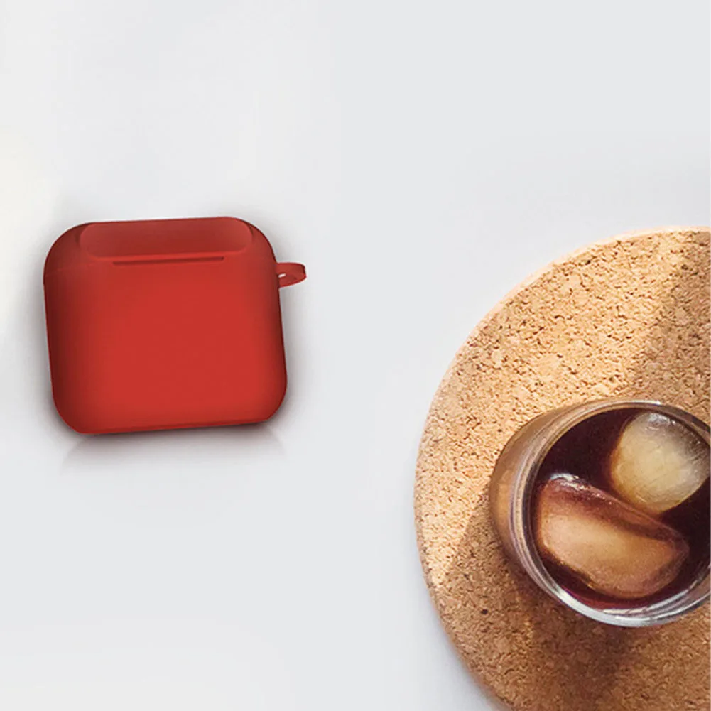 Силиконовый чехол для наушников с крючком прочная крышка из устойчивого к