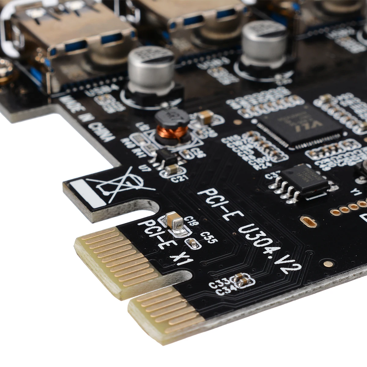 1 комплект настольный компьютер USB Express плата расширения 4 порта PCI-E 3 0