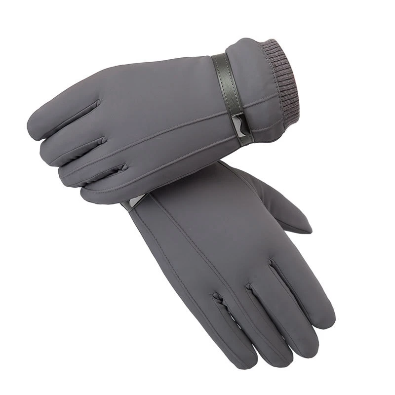 Зимние Для Мужчин's Утепленные перчатки и непромокаемая Лыжная теплая