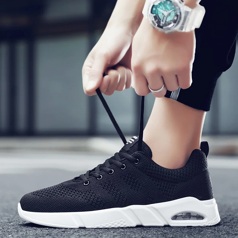 

Krasovki Brand Men Casual Shoes Breathable Spring Sneakers Outdoor Footwear Fashion Zapatillas Men Sport Trainers Air Sole Shoes