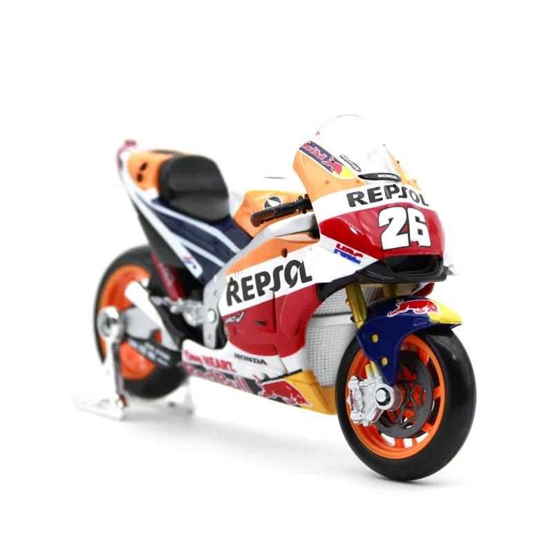1:18 2018 Honda Marquis/Yamaha Rossi Simulation motorcycle racing model | Railed/Motor/Cars/Bicycles