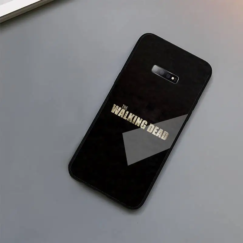 

The walking dead America TV series Phone Case Tempered glass For Samsung S6 S7 edge S8 S9 S10 e plus note8 9 10 pro