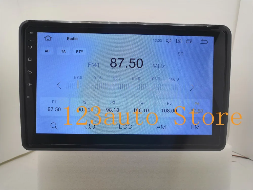 10,1 дюймов Android 4 Гб ram 64 Гб ram автомобильный dvd-плеер gps навигация Универсальный 2 din вращающийся px6 carplay dsp стерео радио ips