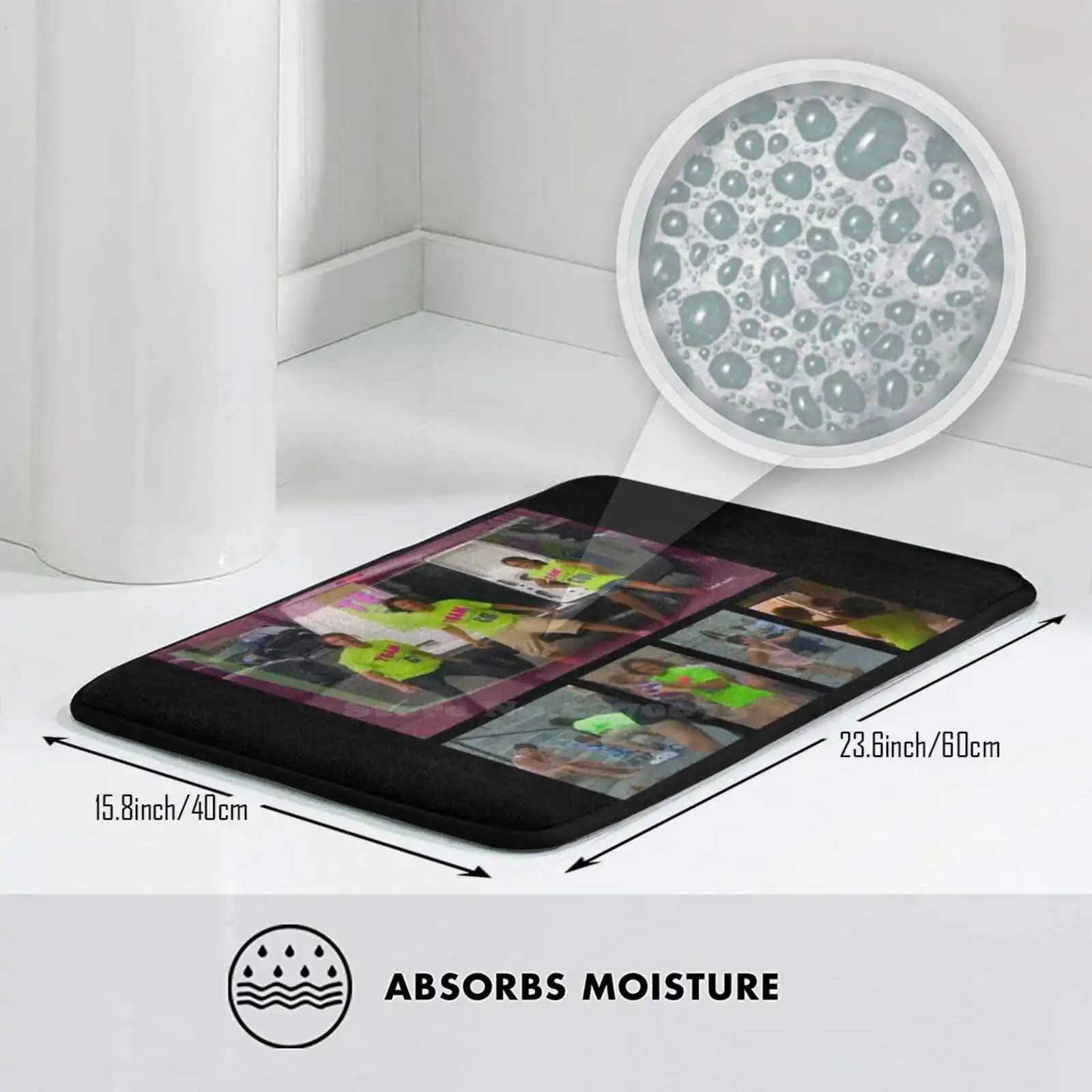 3D Мягкий Нескользящий Коврик Рик Андре шоу Команда Go коврик подушка для ранчо с