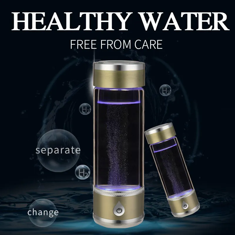 SPE Rich Hydrogen Water Generator Platinum Electrolysis Energy Hydrogen-rich Antioxidant ORP H2 Ionizer Smart Healthy Cup |
