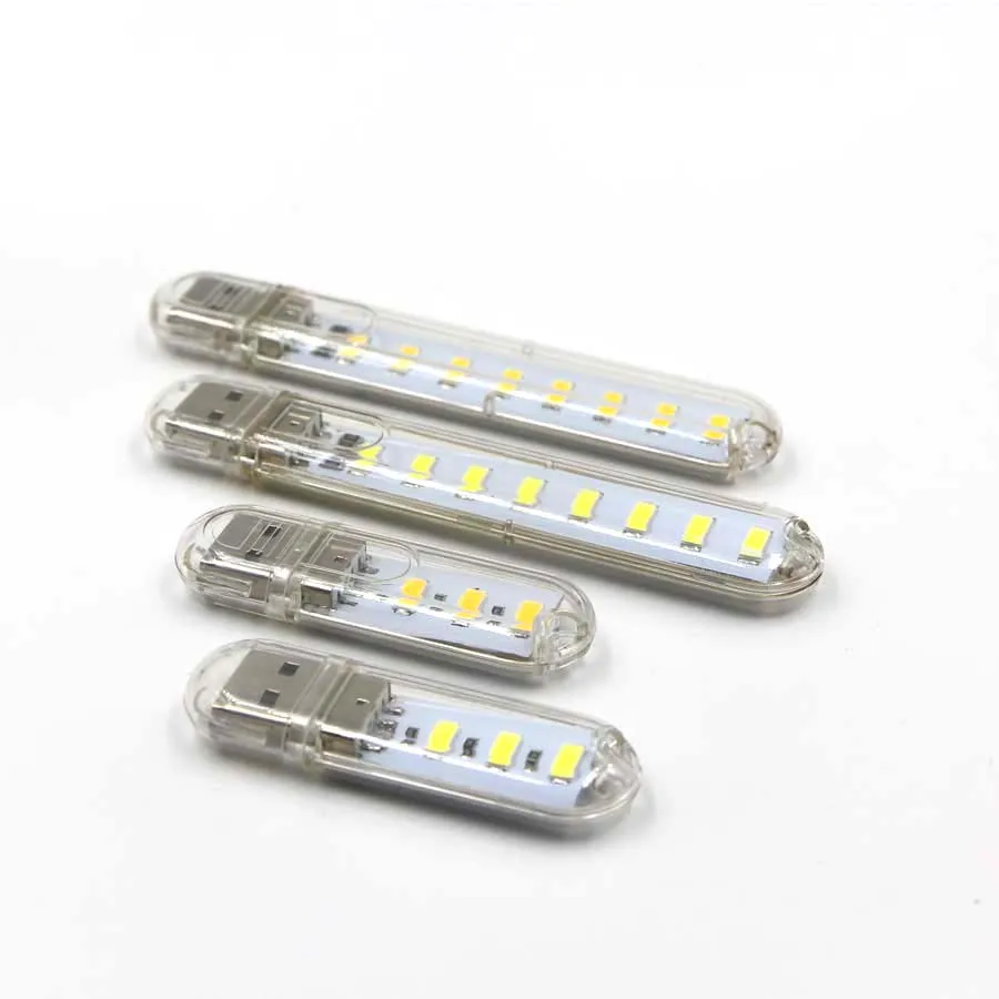 Мини Портативный USB светодиодный 5V 3 8 24 светильник SMD 5730 Светодиодные настольные