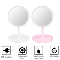 ty463 multifunctional vanity mirror vanity mirror led touch portable luminous makeup table mirror portable makeup beauty