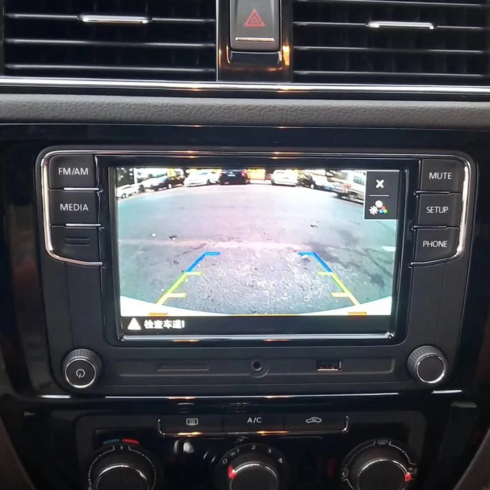 Автомобильная флип камера заднего вида с логотипом для Volkswagen VW Golf 5/6 MK6 Passat B6 B7 CC B8 7