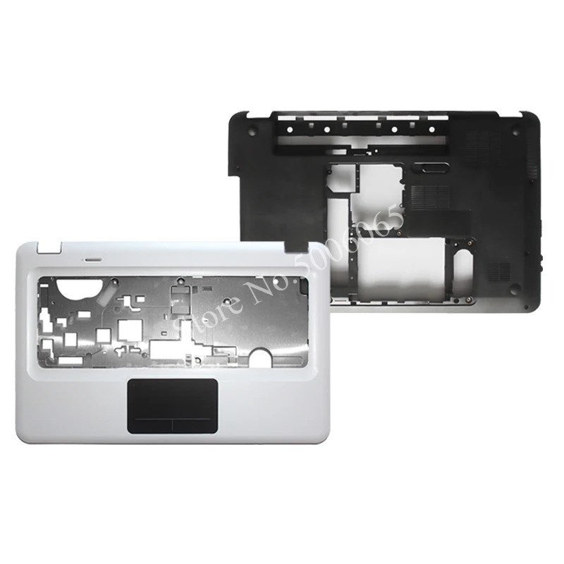 white C and D shell Чехол для ноутбука hp Pavilion DV6 DV6-3000 DV6-3100 3ELX6BATP00 603689-001 Упор для рук Touc hp ad верхняя крышка/Нижняя крышка чехол - Цвет: white C and D shell