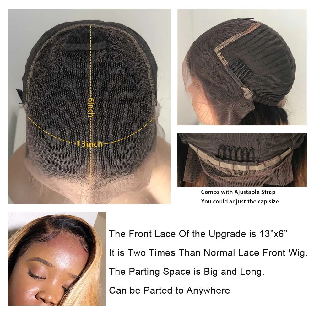 Цветной парики из натуральных волос на кружевной 1b27 эффектом деграде (переход от