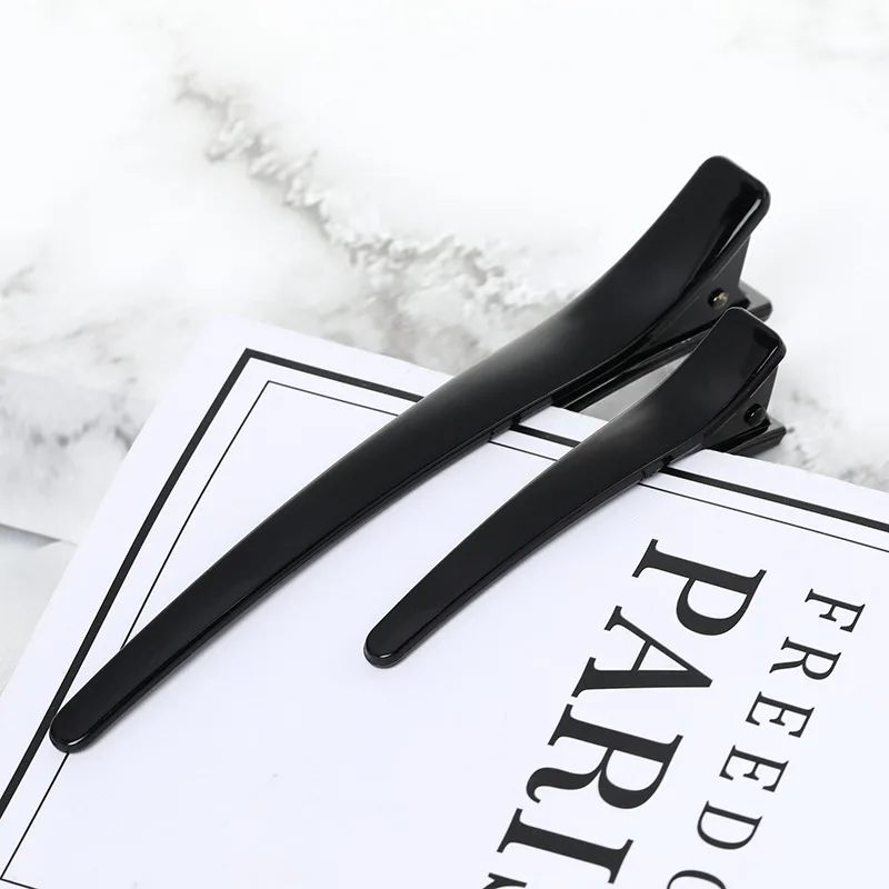 AMSIC высокое качество 5 шт. черный пластик один DIY Крокодил зажим для волос уход за