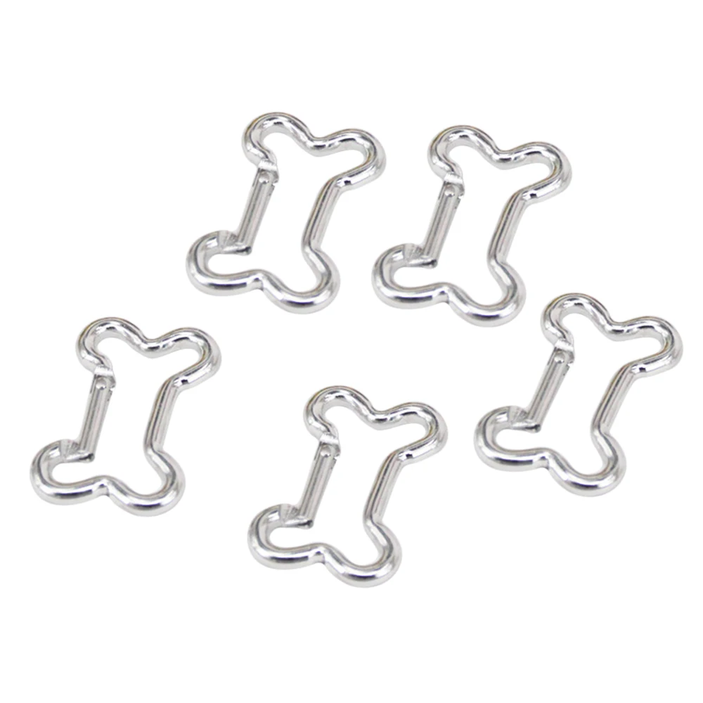 Многофункциональный Карабин брелок алюминиевый сплав кость карабин вращающийся