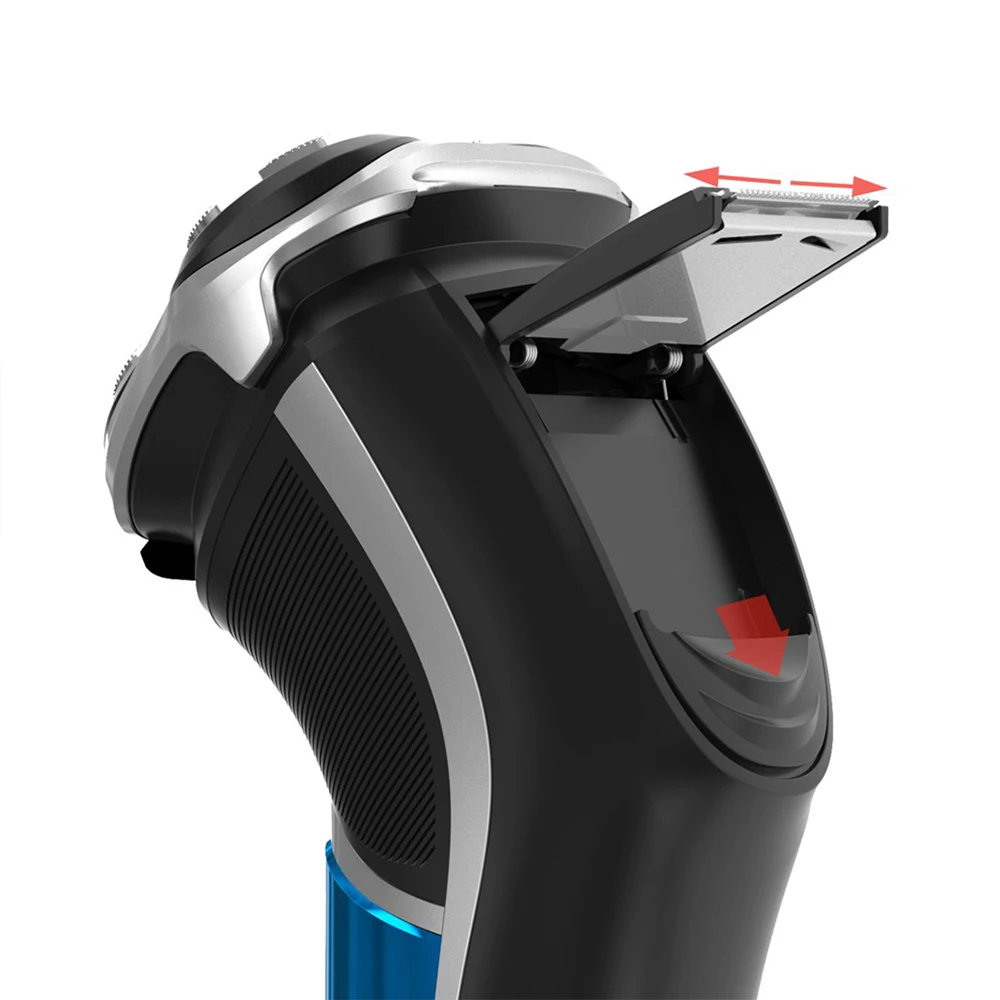 Новый MAX T RMS6101 электробритва USB зарядка моющийся перезаряжаемый станок для бритья