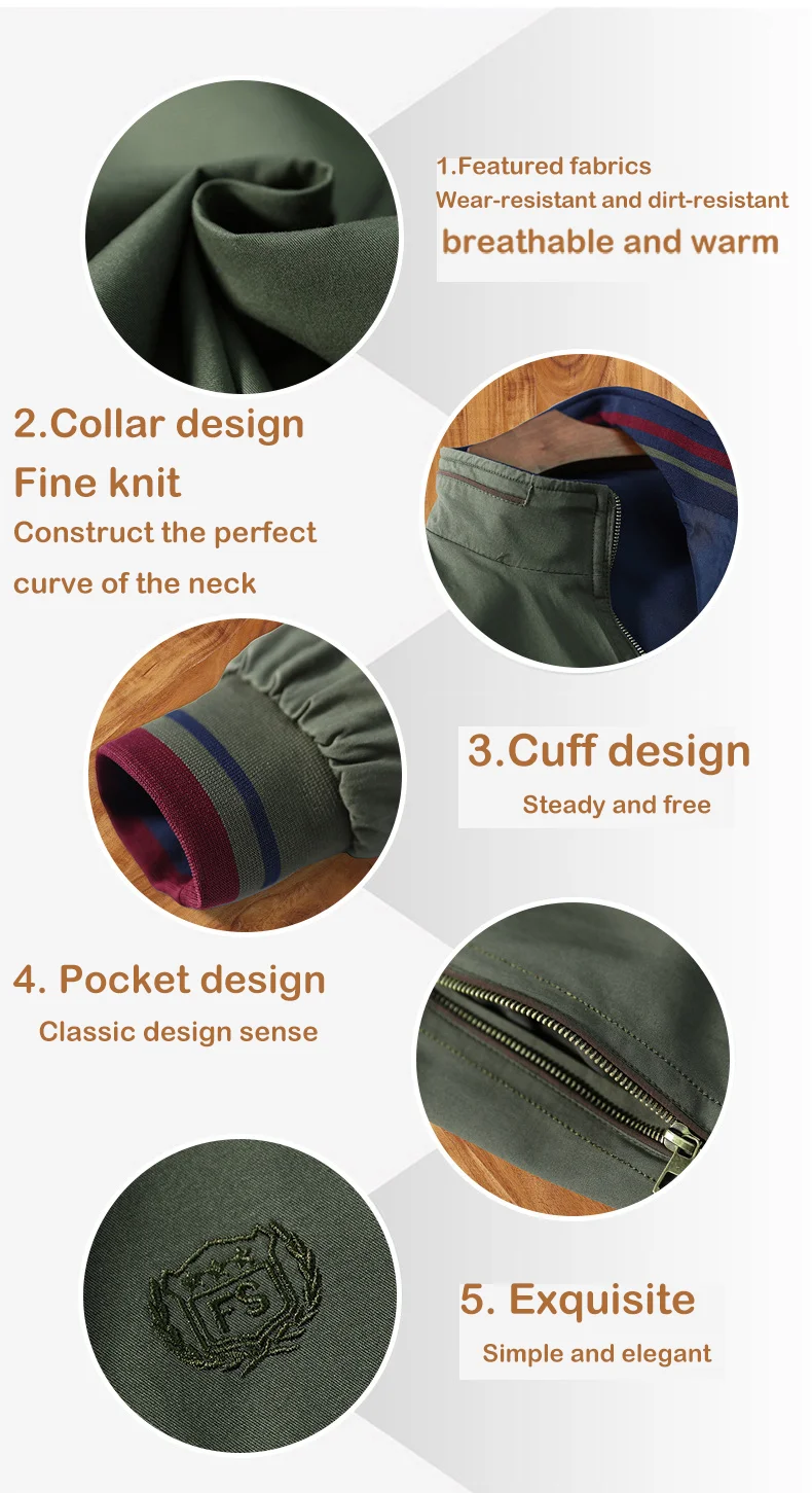 

Man Reversible Jacket Zipper Fashion Four Seasons Thin Section Clothes