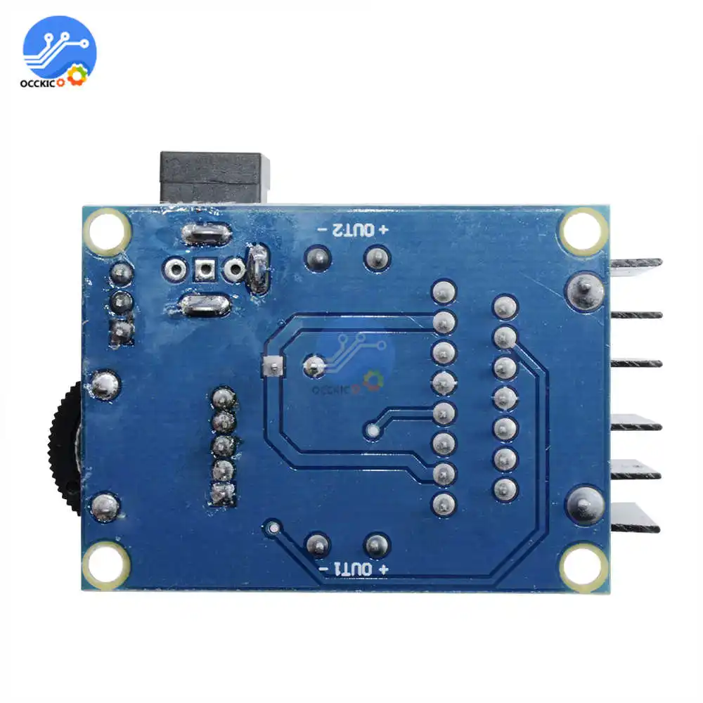 Аудио Мощность усилитель с источником питания от постоянного тока 6 до 18 лет в