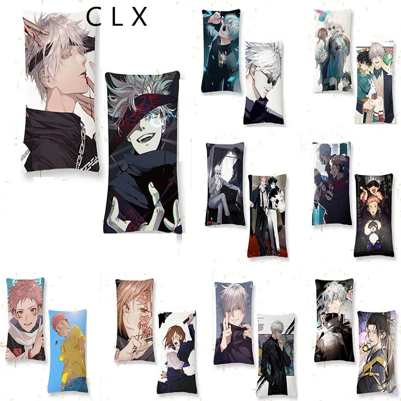 

Hot Anime Jujutsu Kaisen Gojo Satoru Pillowcase Fushiguro Megumi Popular Throw Pillow Throw Pillow That Brings Quality Sleep