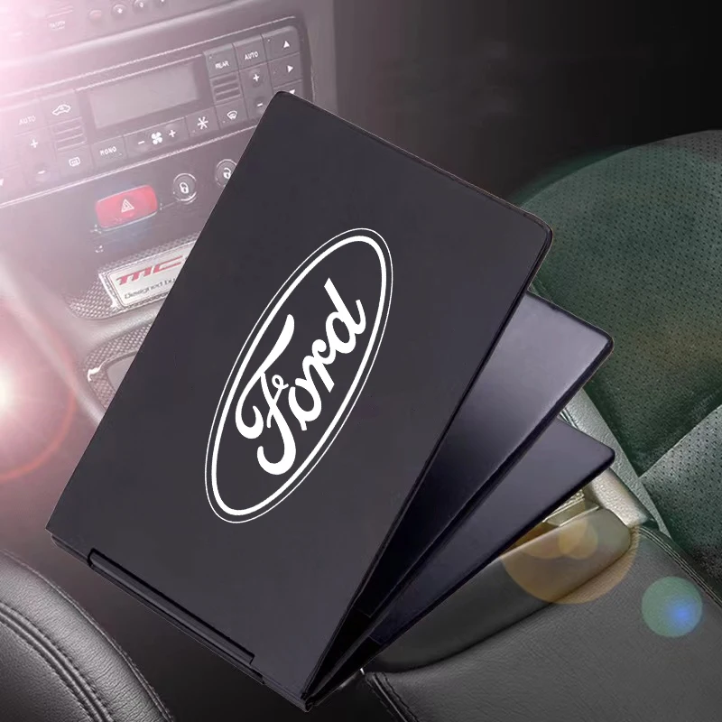 

For Ford MK2 3 Car Metal Ultra Thin Driver License Holder Card Cover For Car Driving Documents Id Credit Cards Case Travel Pass