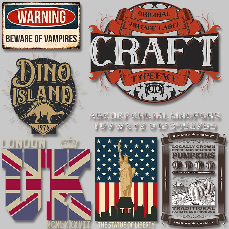 

European and American style cloth patches Heat Vinyl Ironing Stickers Decor Washable easy to use DIY decoration