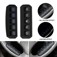 2pcs wireless car steering wheel buttons remote control led backlight auto accessories for audio radio stereo gps mp3 dvd player