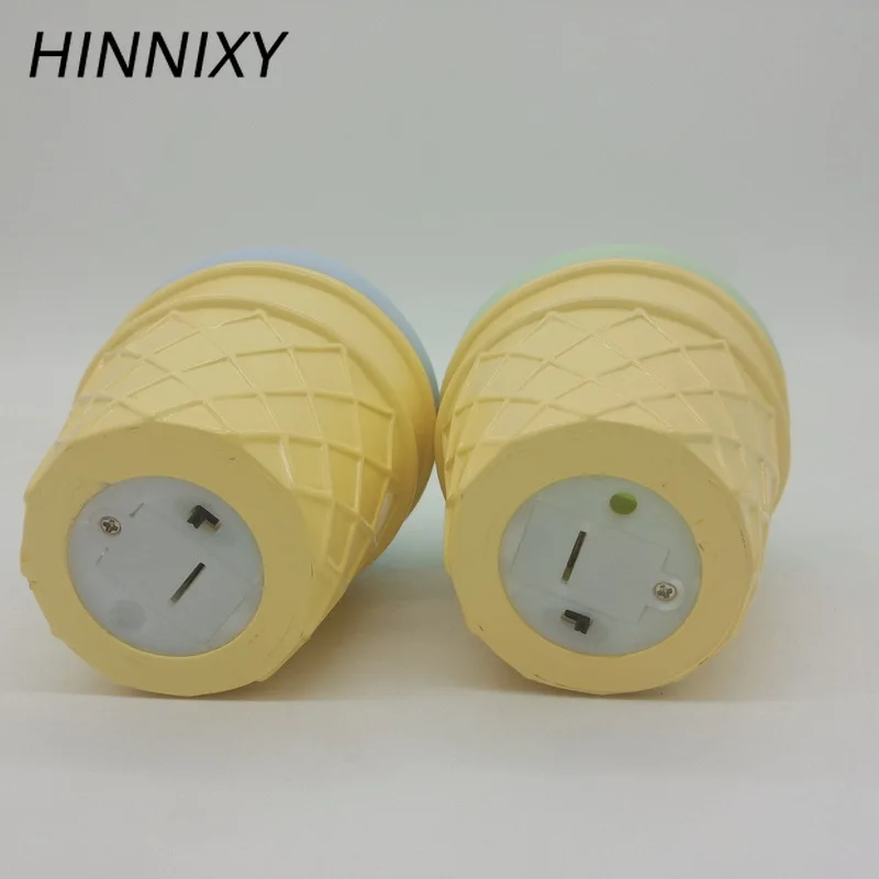 Hinnixy 3D светодиодный игрушечный светильник для мороженого красочный детский