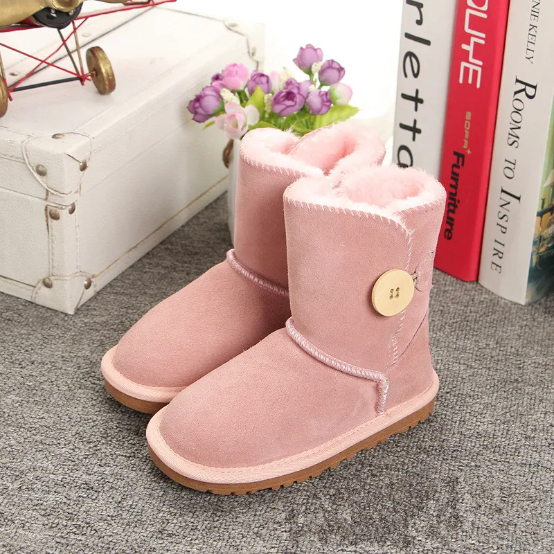 2019 г. Детская обувь зимняя теплая модная для мальчиков и девочек детские зимние